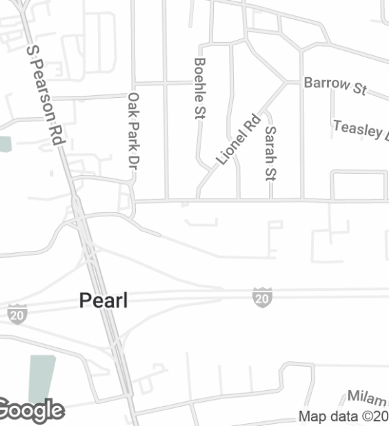 Where Mint Dental is located on the map